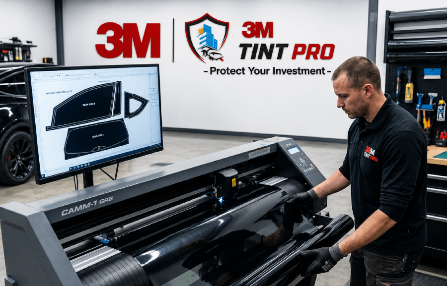 3M Car Tinting Installation Bay