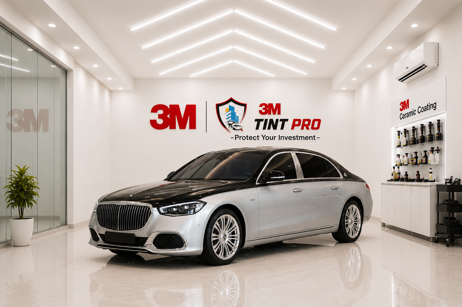 Mercedes-Maybach S-Class 3M Executive Tint