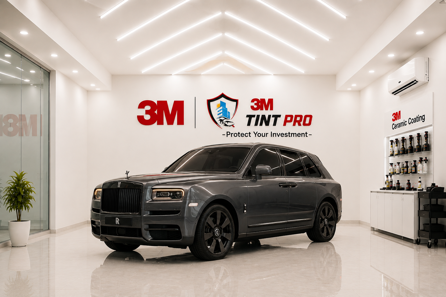 Rolls-Royce Cullinan 3M Tinting